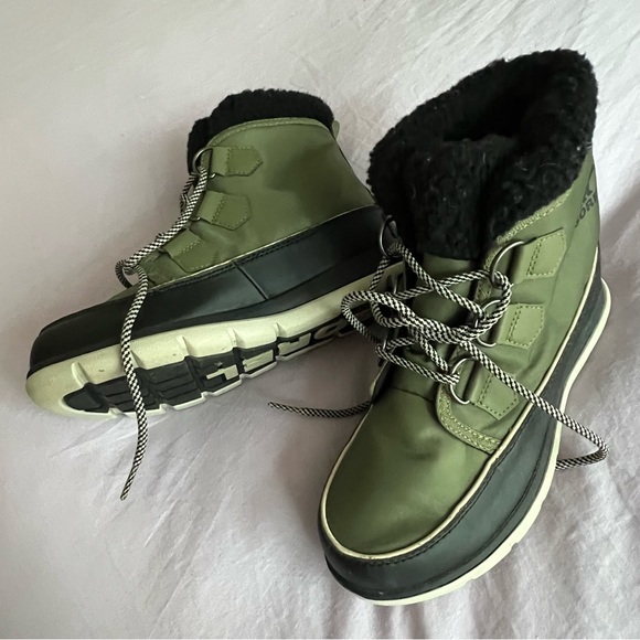 WOMEN'S SOREL EXPLORER CARNIVAL BOOT Waterproof winter snow boots 7.5 - Picture 3 of 9